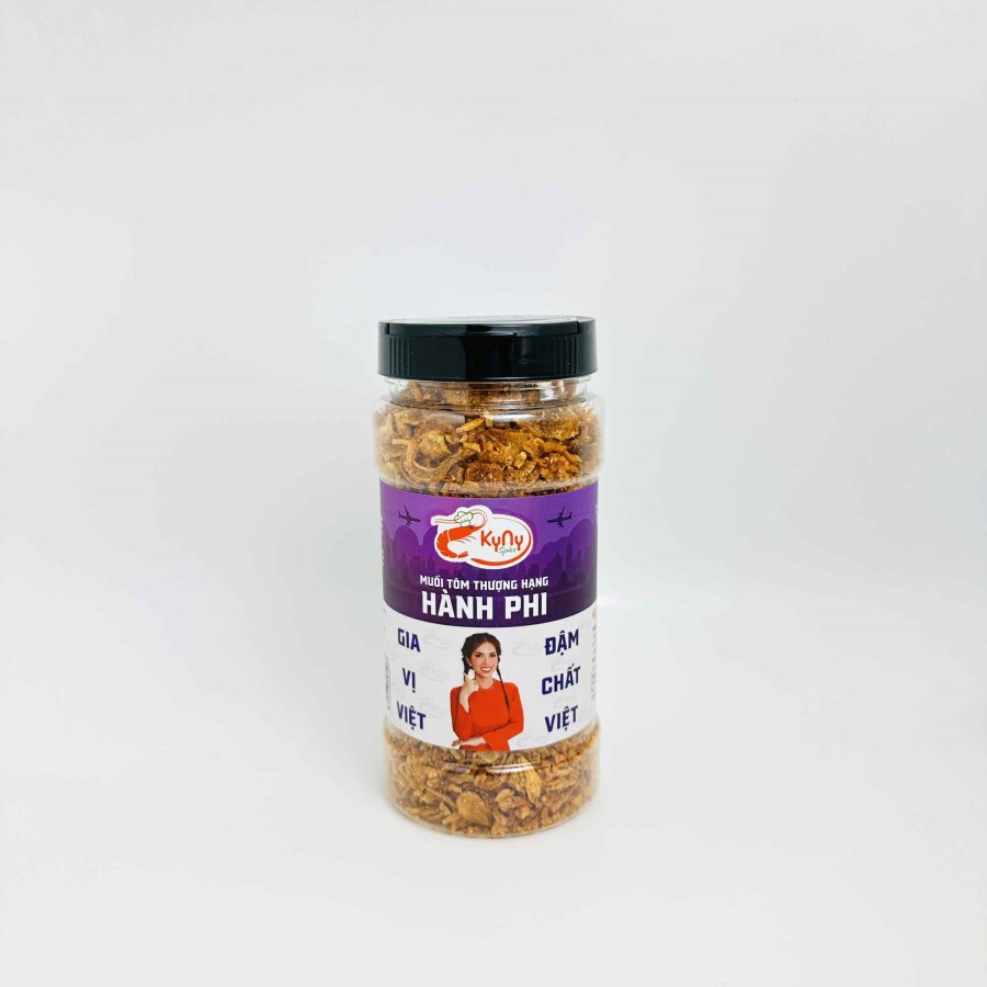 Muối tôm hành phi thượng hạng Kyny Spice trọng lượng 210g