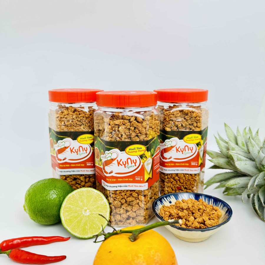 Muối tôm Kyny Spice Gold hạt to trọng lượng 350g