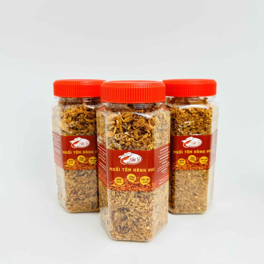 Muối tôm thượng hạng hạt hành phi 300g