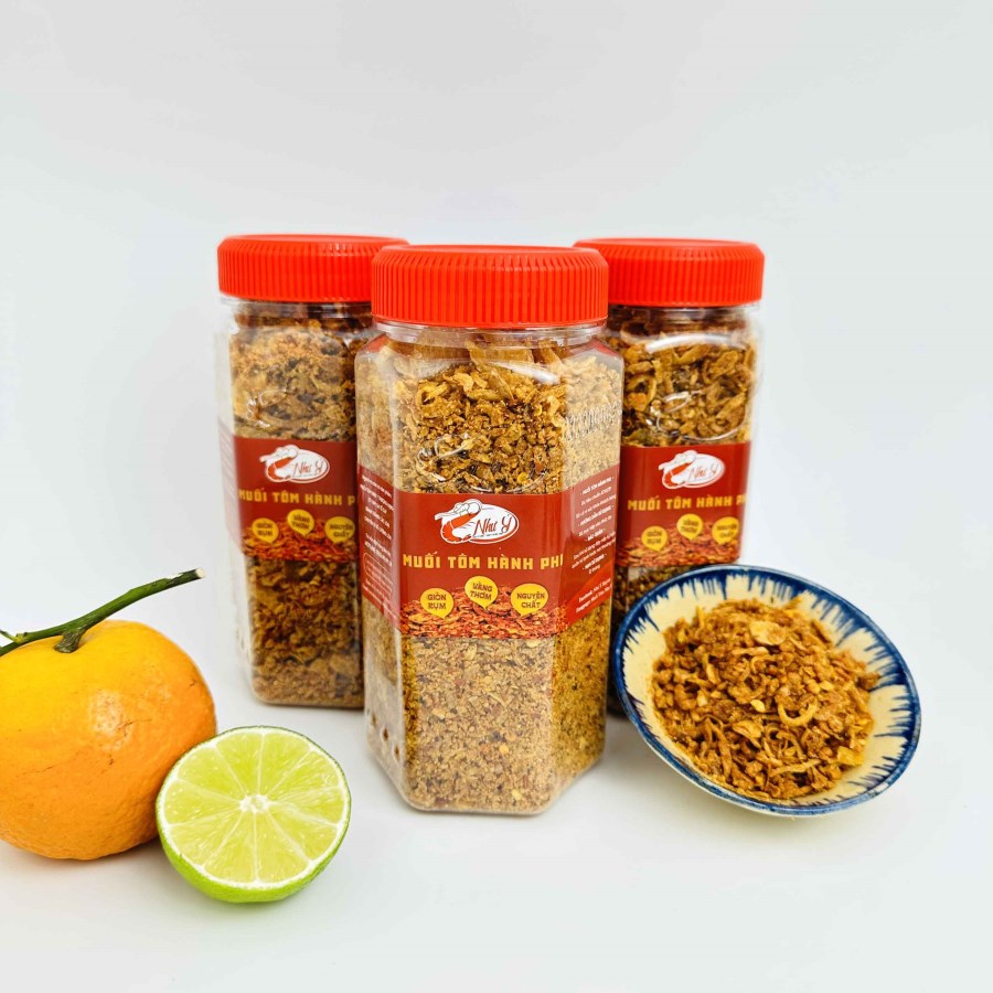 Muối tôm thượng hạng hạt hành phi 300g