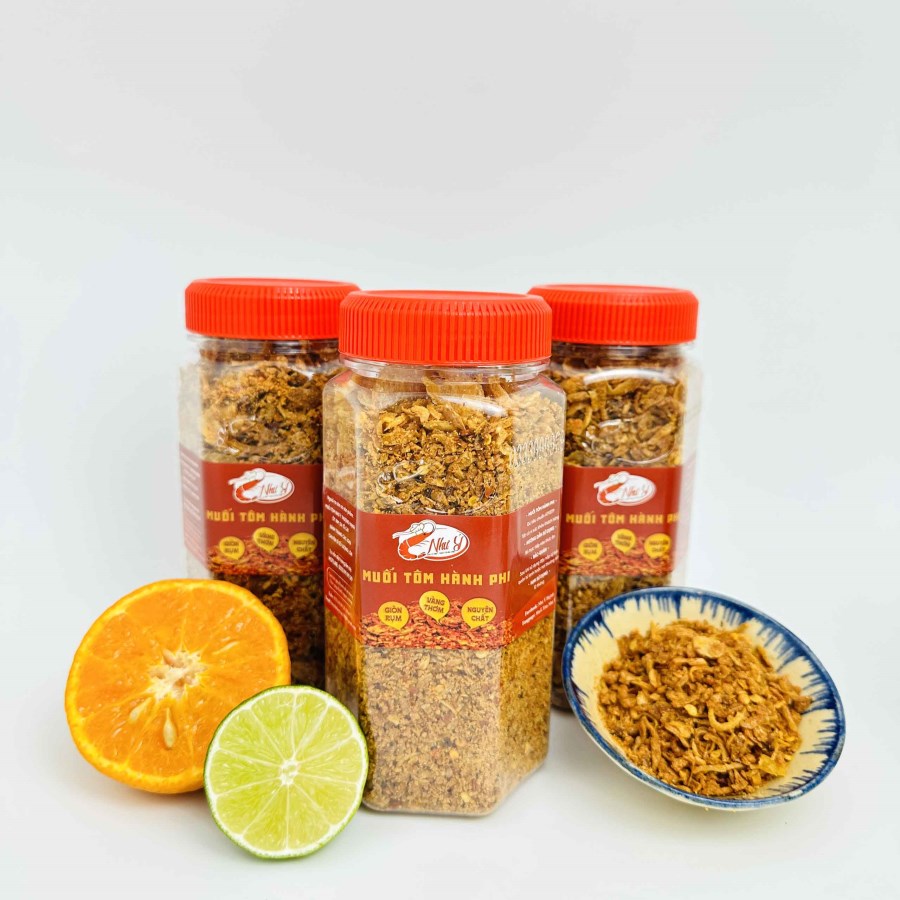 Muối tôm thượng hạng hạt hành phi 300g