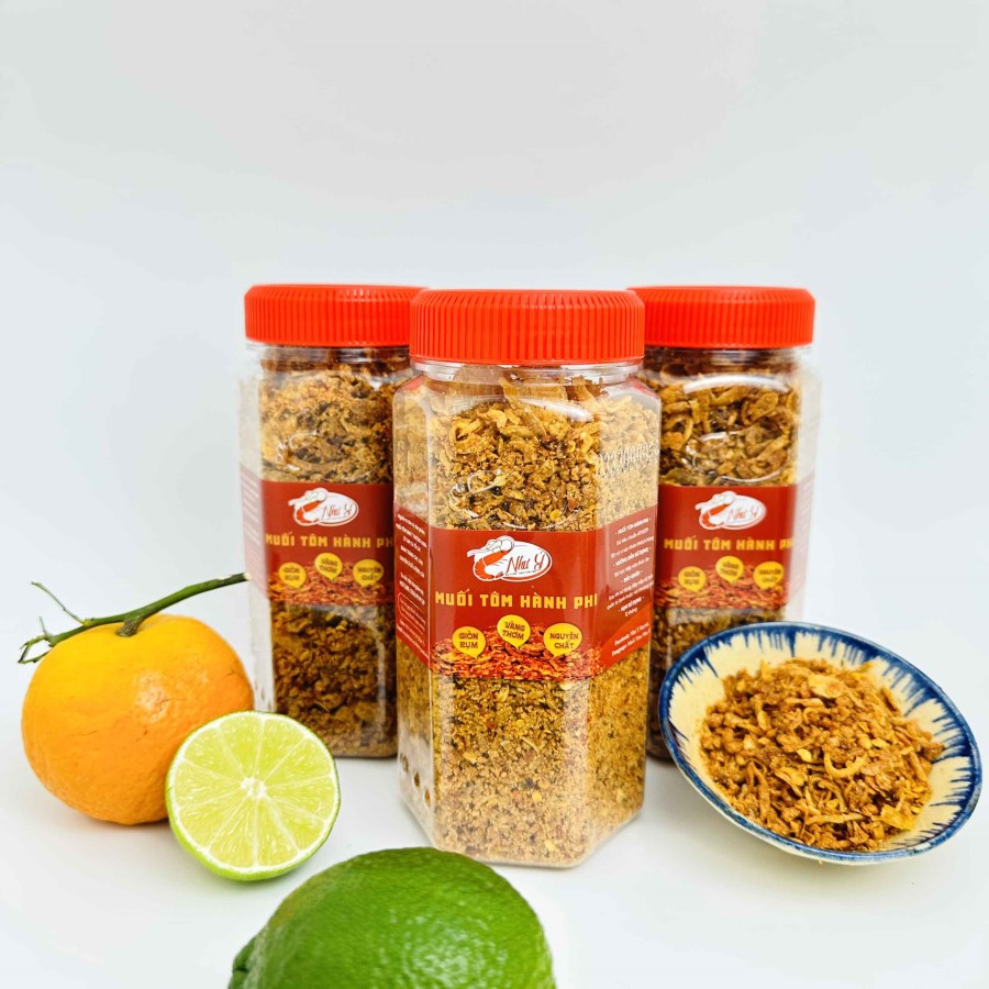 Muối tôm thượng hạng hạt hành phi 300g