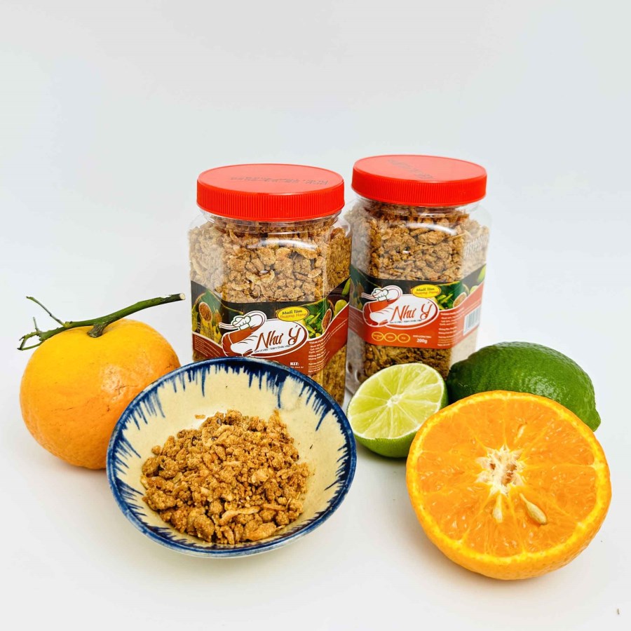 Muối tôm thượng hạng hạt vừa 200gr