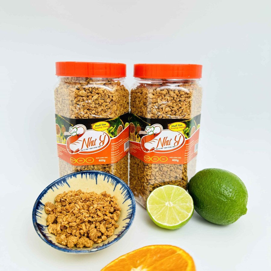 Muối tôm thượng hạng hạt vừa 400gr