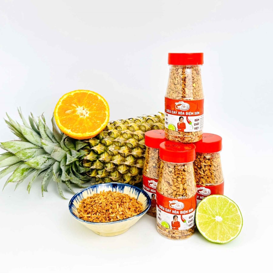 Muối tôm Như Ý - Siêu cay hỏa diệm sơn 70g