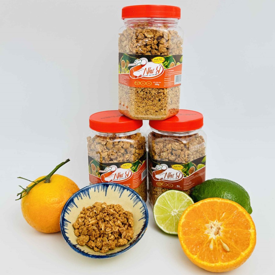 Muối tôm thượng hạng hạt to 200gr