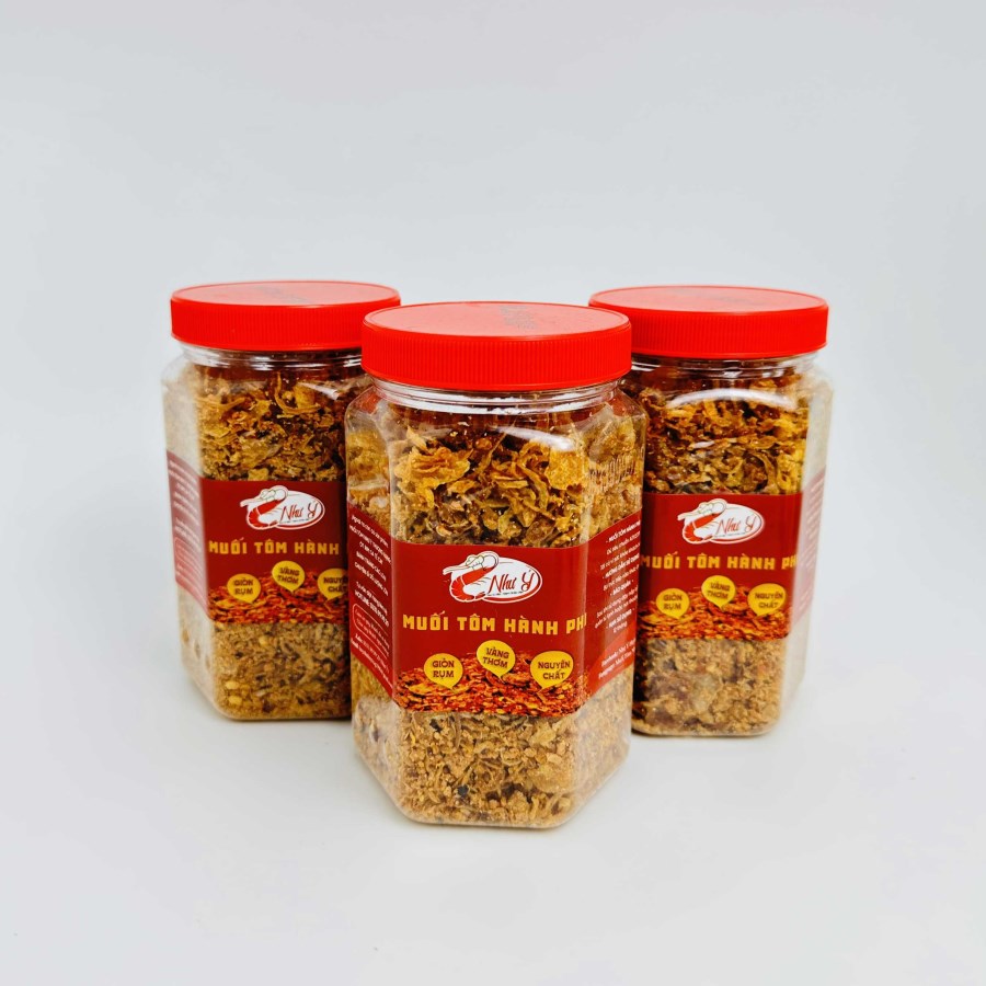 Muối tôm thượng hạng hạt hành phi 250g