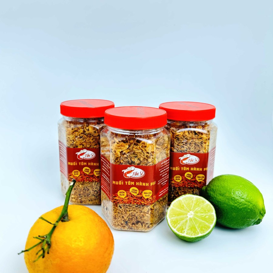 Muối tôm thượng hạng hạt hành phi 250g