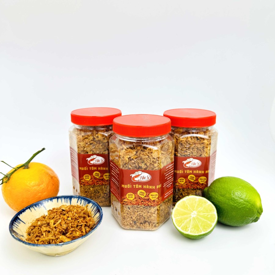 Muối tôm thượng hạng hạt hành phi 250g