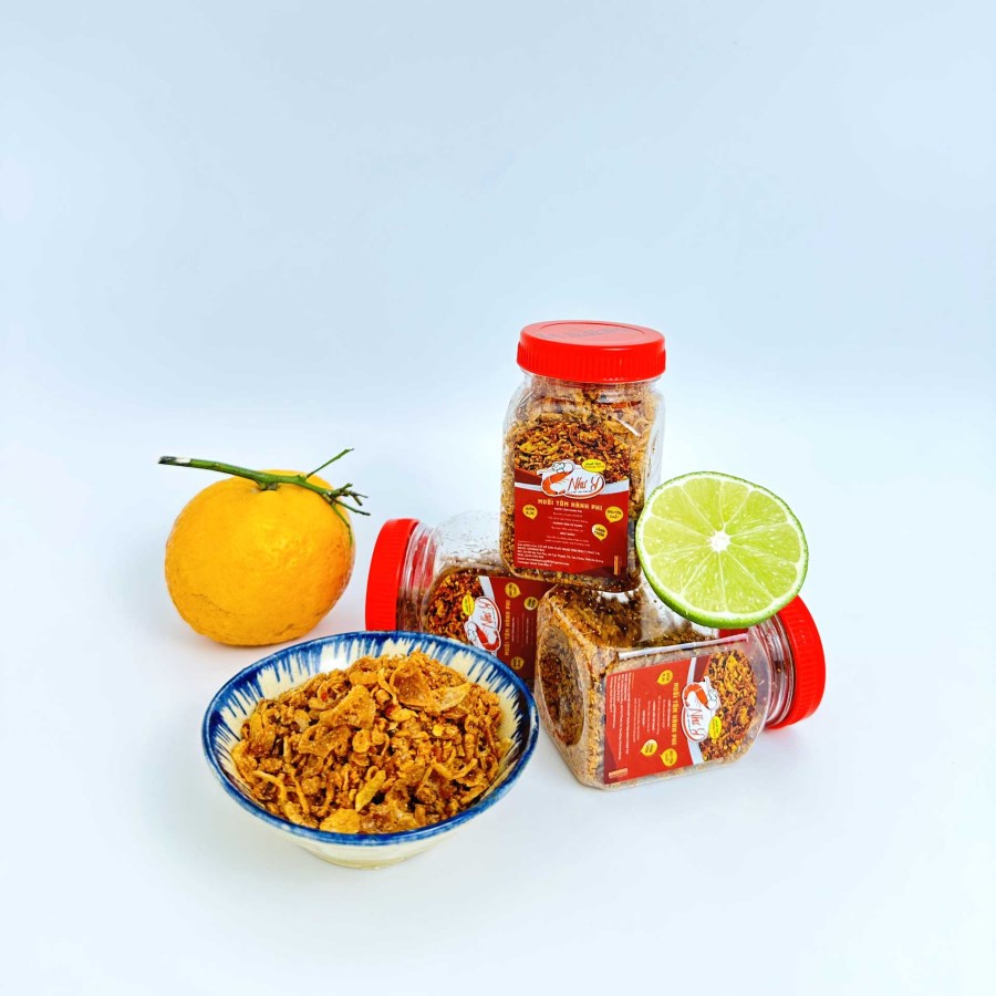 Muối tôm thượng hạng hạt hành phi 60g