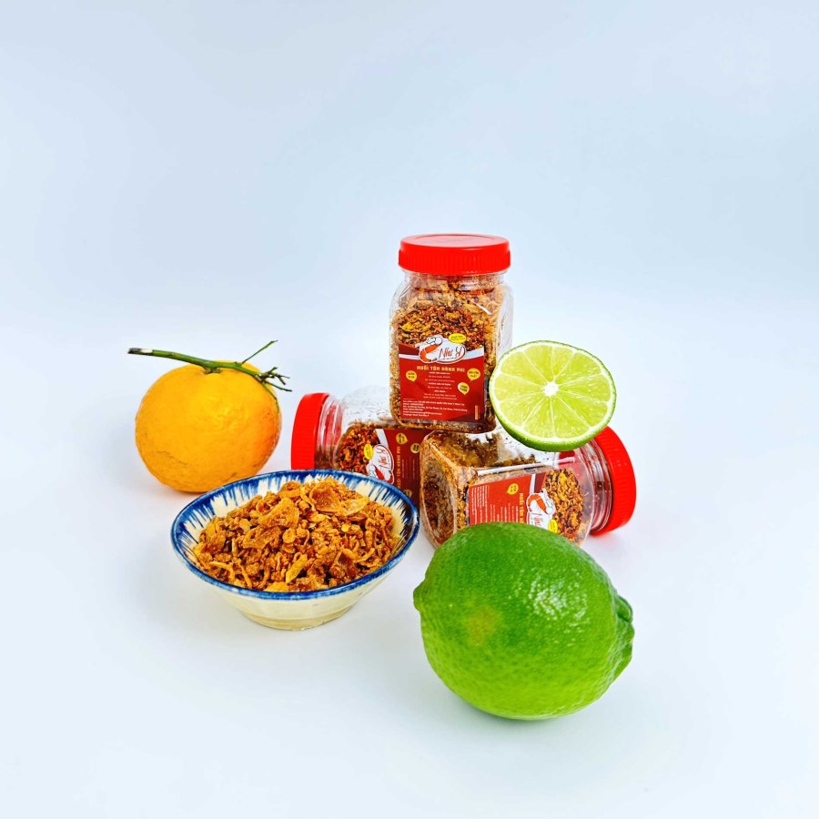 Muối tôm thượng hạng hạt hành phi 60g