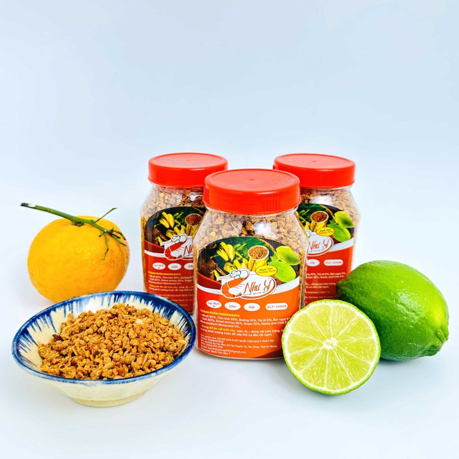 Muối tôm thượng hạng hạt vừa 120gr