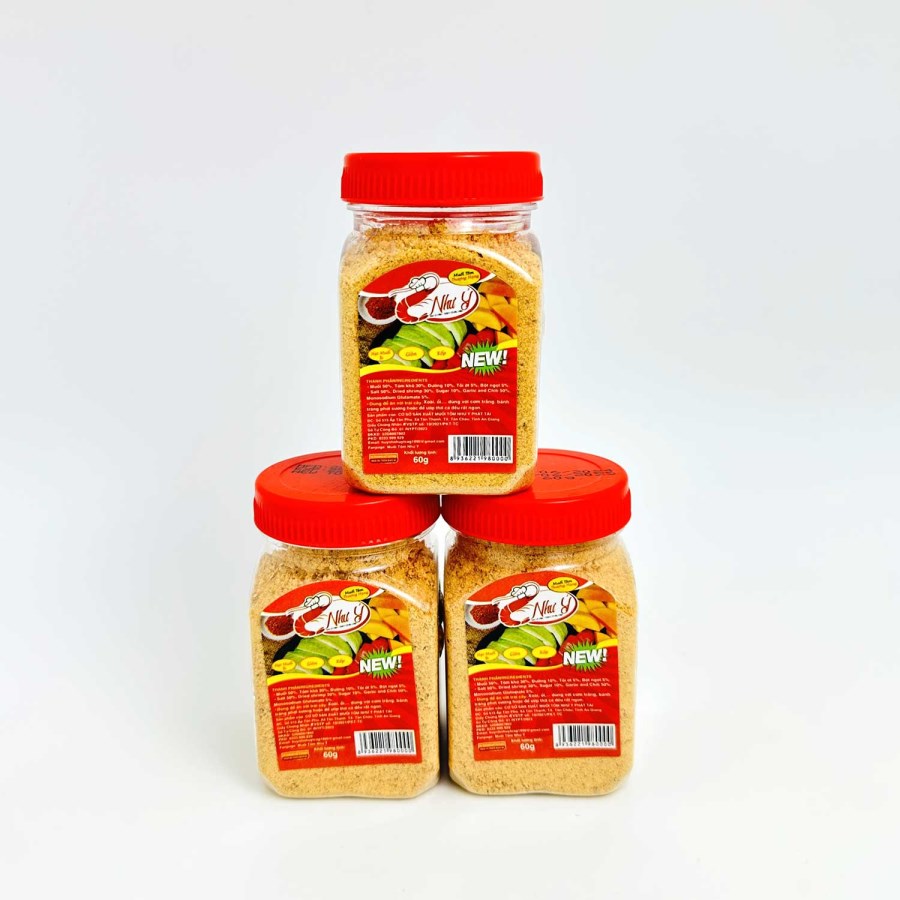 Muối tôm thượng hạng NEW hạt nhuyễn 60g