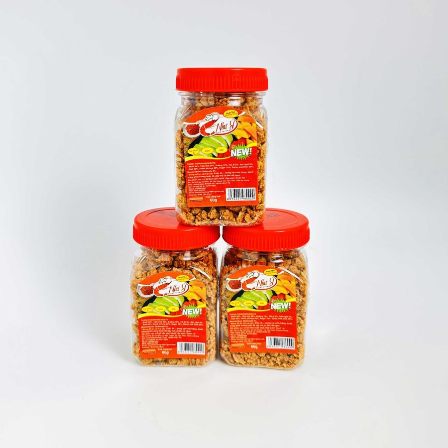 Muối tôm thượng hạng NEW hạt vừa 60g